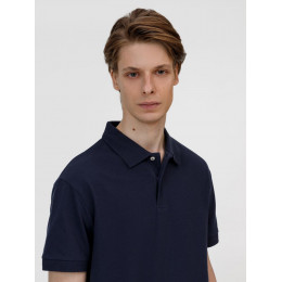Рубашка поло унисекс Pacific, кобальт (темно-синяя)