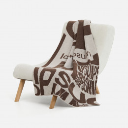 Плед на заказ Tricksy Net Grand Max, 2 цвета, S, акрил