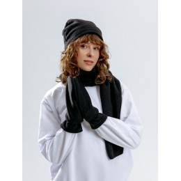 Шарф Fleecy, черный
