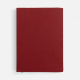 Ежедневник Shall, недатированный, красный