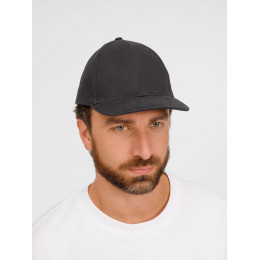 Бейсболка Buffalo, темно-серая (графит)