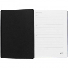 Ежедневник Mobile на заказ, недатированный, черно-синий