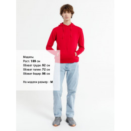 Худи унисекс Westray, красное