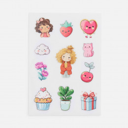 Стикерпак UV-DTF Thematik, для девочек