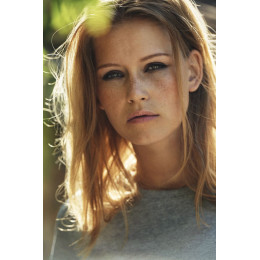 Футболка женская Ladies American U, темно-синяя