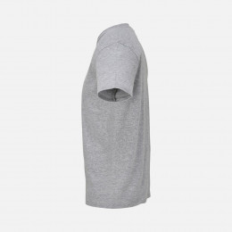 Футболка унисекс Regent с V-образным вырезом, серый меланж