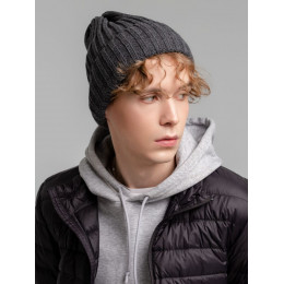 Шапка Norfold, черный меланж