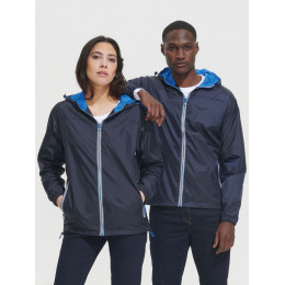 Ветровка Skate, камуфляж с синим