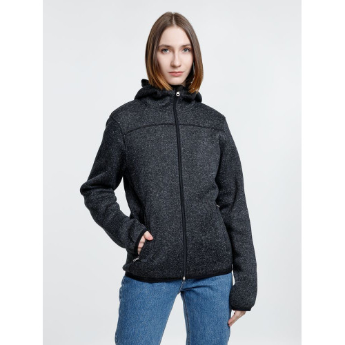 Куртка с капюшоном унисекс Gotland, черная