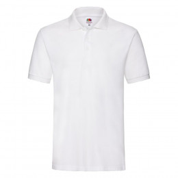 Рубашка поло мужская PREMIUM POLO, белый, S, 100% хлопок, 170 г/м2