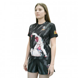 Форма волейбольная женская с коротким рукавом и O-вырезом 56